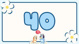 40 Second Timer Bluey for Kids - Calm and Relaxing Music
