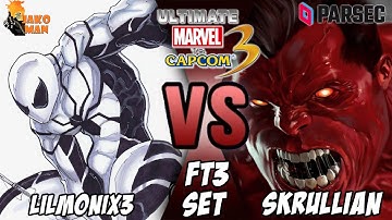 UMVC3 Parsec FT3 Set - lilmonix3 VS Skrullian