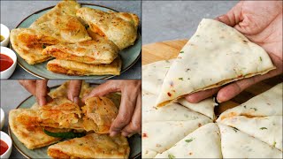 Atta Aloo Triangle Nashta Recipe | Mouthwatering Flour Potato Snacks | Best Evening Aloo Snacks