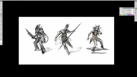Concept Art - Character Development 02 (Rough sketches) /01