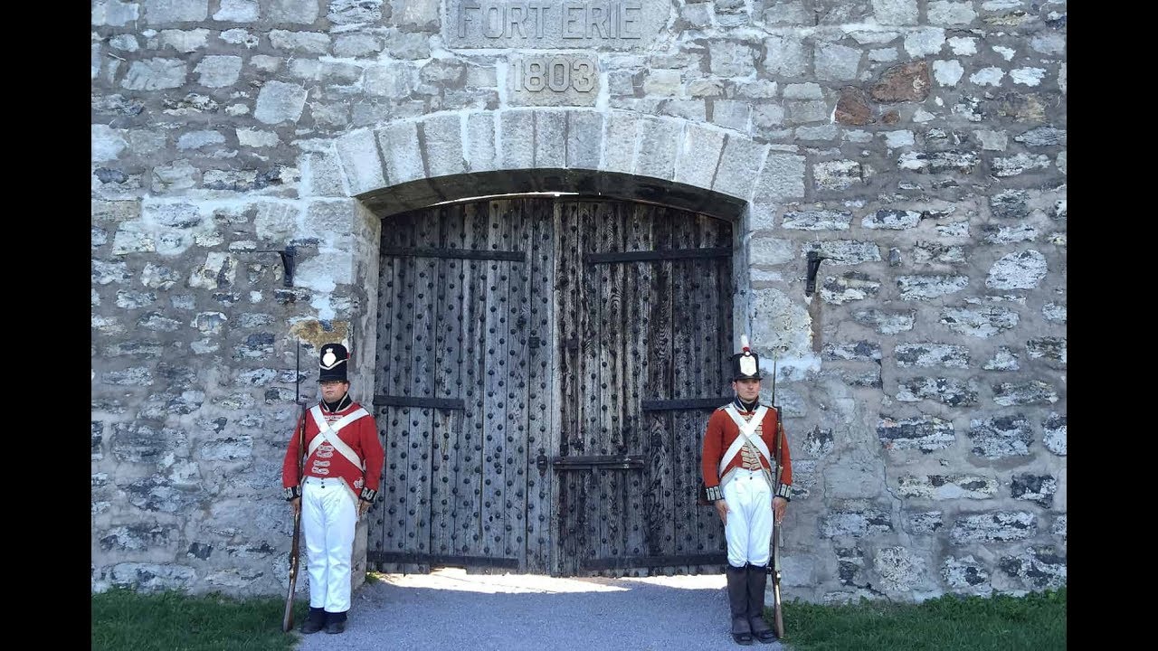 Old Fort Erie - Musket Firing Demo, Niagara Falls, Canada