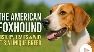 The American Foxhound History, Traits & Why Its A Unique Breed