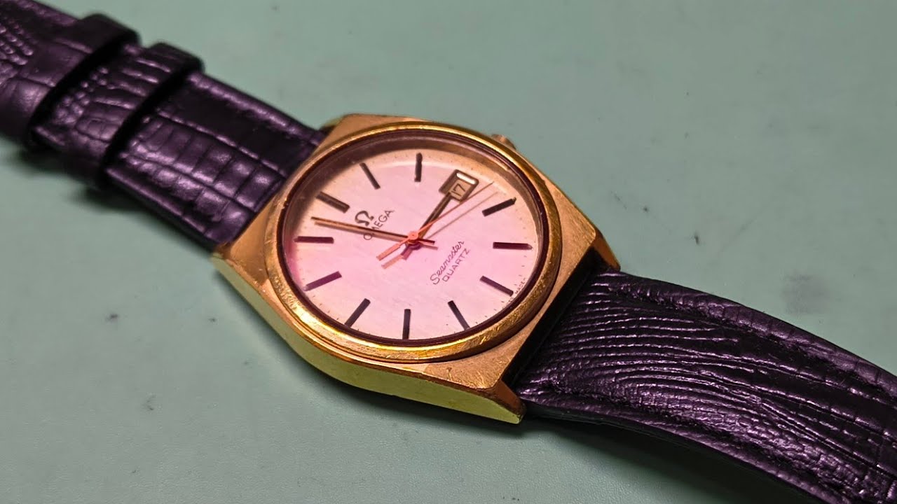 Recovering Omega Seamaster 1342 quartz watch #seiko #orient #omega