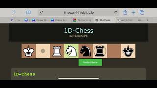 Easy 1d Chess win