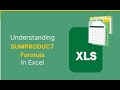 Session 2: Sumproduct in Excel