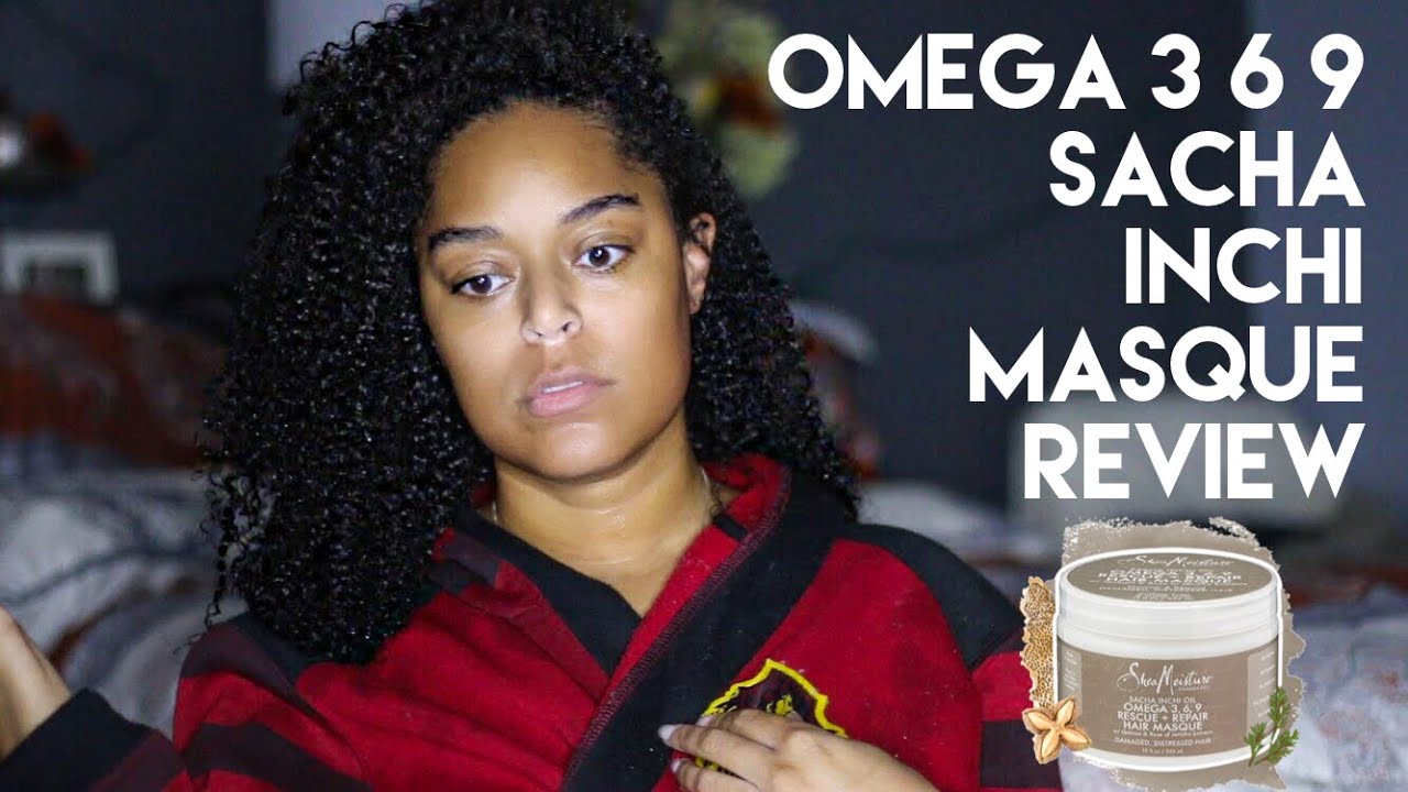 SHEA MOISTURE SACHA INCHI MASQUE REVIEW | Danielle Renée - YouTube