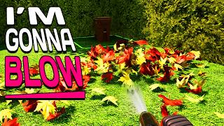 A Very Normal Video About Blowing Leaves | Leaf Blower Co screenshot 4