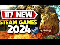 Top 117 NEW Steam Games Releasing in 2024