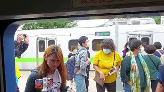 2020/12/09 12:51,南迴鐵路3671次,瀧溪站巧遇900型電聯車8780次試運轉