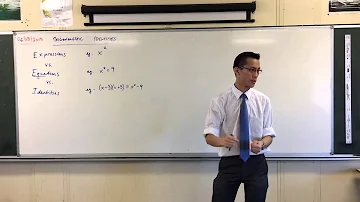 Are all algebraic identities equations?