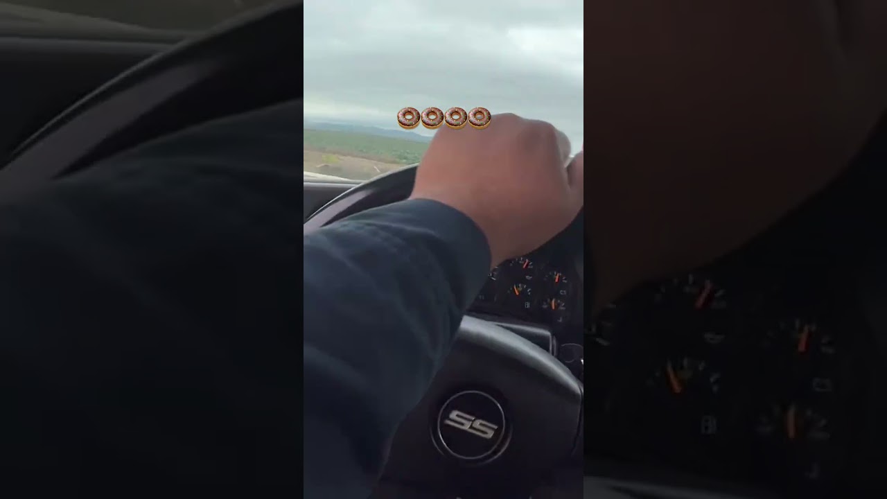 DONUTS ON A CAMMED 5.3 GMC SIERRA WITH A 