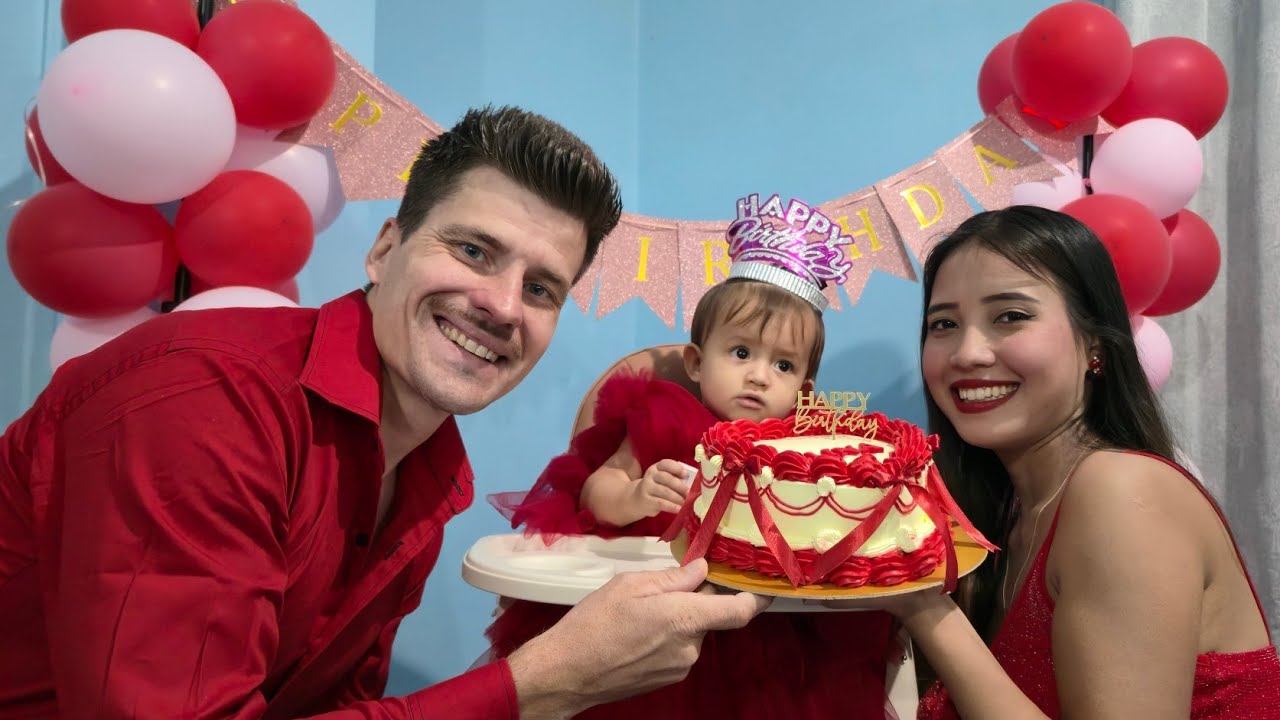 Elina's One Year Birthday Celebration 😍