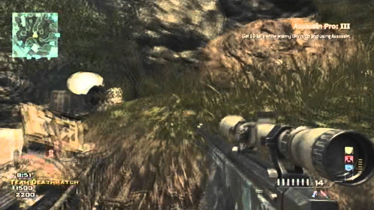 Call of Duty Modern Warfare 3: Sniper Clip #1 - YouTube
