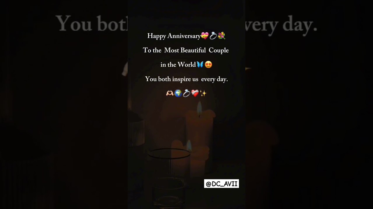 wedding anniversary wishes ideas 💝💡