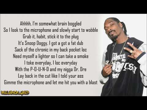 Snoop Doggy Dogg - Tha Shiznit (Lyrics)