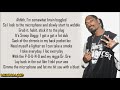 Snoop Doggy Dogg - Tha Shiznit (Lyrics)