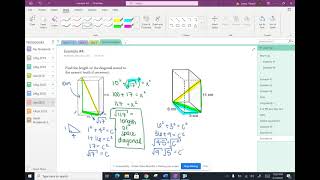 Space Diagonals