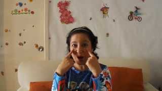 Video thumbnail of "Mi carita redondita (canción infantil)"