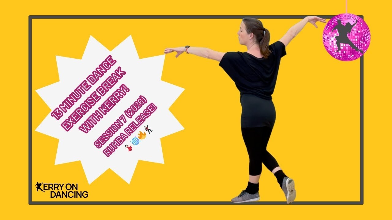 💃✨ РУМБА | 12-минутный танцевальный фитнес-перерыв с Керри | Сессия 7 (2026) ✨💃