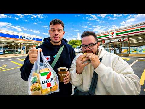 PRIMEIRO CAFÉ DA MANHÃ NOS MERCADINHOS DO JAPÃO