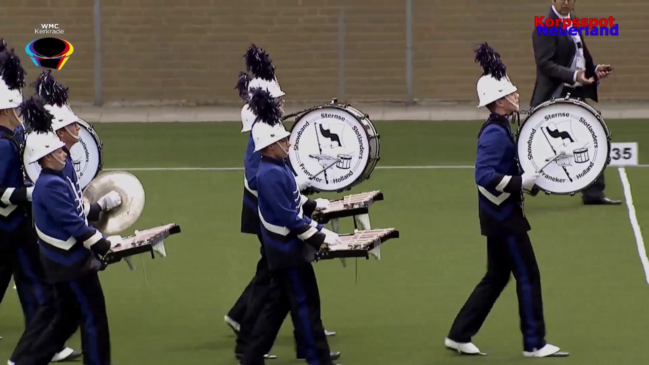 Showband Sternse Slotlanders tijdens WMC Kerkrade 2017