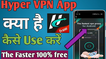 Hyper VPN App Kya Hai Kaise Use Kare ll How To Use Hyper VPN App