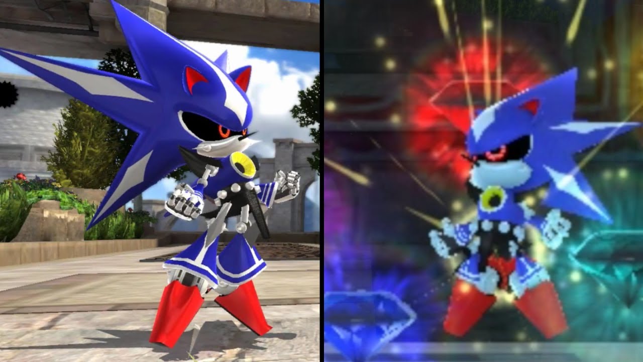 classic neo metal sonic  Sonic, Sonic heroes, Sonic the hedgehog