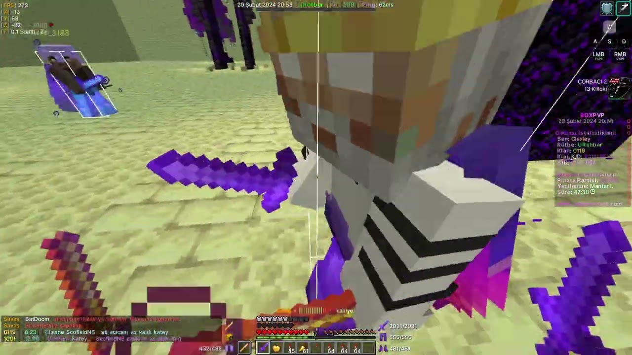 CLAXİEY | RONEMACRAFT BOXPVP KİLL & PVP MONTAGE