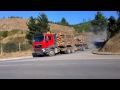 SCANIA, MERCEDES, MAN, VOLVO, camiones forestales, sur de Chile.