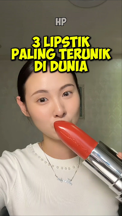 3 Most Unique Lipsticks in the World! Number 3 is so unique!