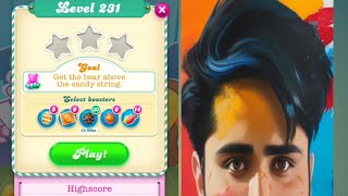 Candy crush level 231||#candycrush #saga #GAMING GURU screenshot 4