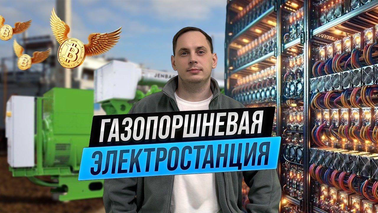 Электроэнергия от газопоршневой станции / САМЫЙ ДОХОДНЫЙ МАЙНИНГ