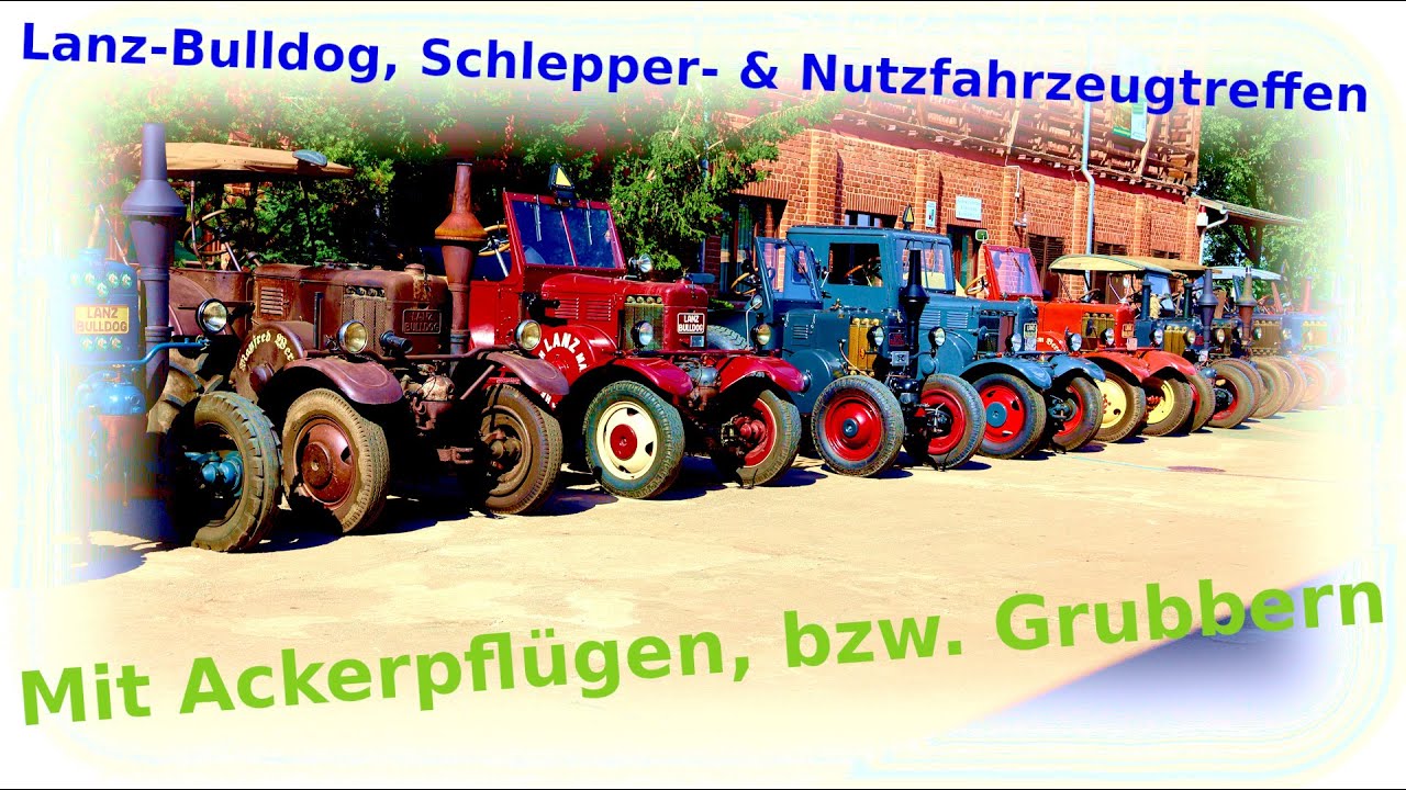 Bulldog-, Schlepper- & Nutzfahrzeugetreffen in Niederwürschnitz, Alte Ziegelei, Ackerpflügen 2024