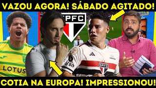 🚨 BOMBA! VAZOU AGORA! SURPREENDEU! JAMES SAIU! GABRIEL SARA DESTRUINDO! NOTÍCIAS DO SÃO PAULO FC