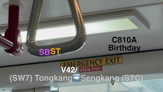 [10 Years Old/Easter!] MECM C810A [V42-V55 from (SW7) Tongkang➡️Sengkang (STC)