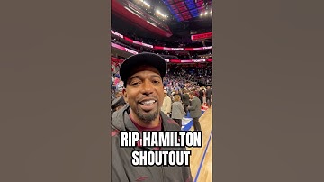 Shoutout Rip for the support #pistons #nba
