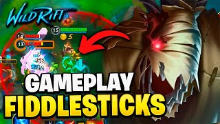 ¡FIDDLESTICKS GAMEPLAY COMPLETO! El Mejor JUNGLA de Wild Rift