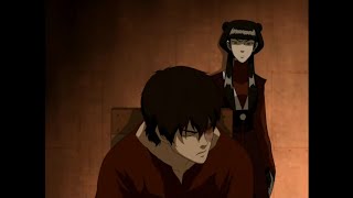 Zuko se reencuentra con Mai en la prision la Roca Hirviente