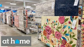 AT HOME SHOP WITH ME RUGS CARPETS AREA RUGS SHOPPING STORE WALK THROUGH