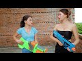 Squad SWAT Nerf Guns Fight Criminal illegal Exchange Special Mission | Superheroes SWAT