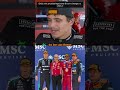 Norris elogia Hamilton: "Cara ótimo!"👍#shorts