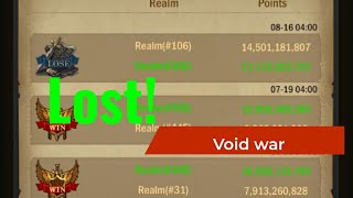 360 vs 106 - void war - war and order