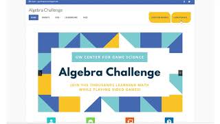 Algebra Challenge Kids Account Login