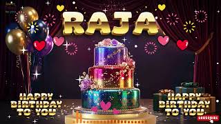 Rajas Birtay Song 🎉Animated Birtay Cake