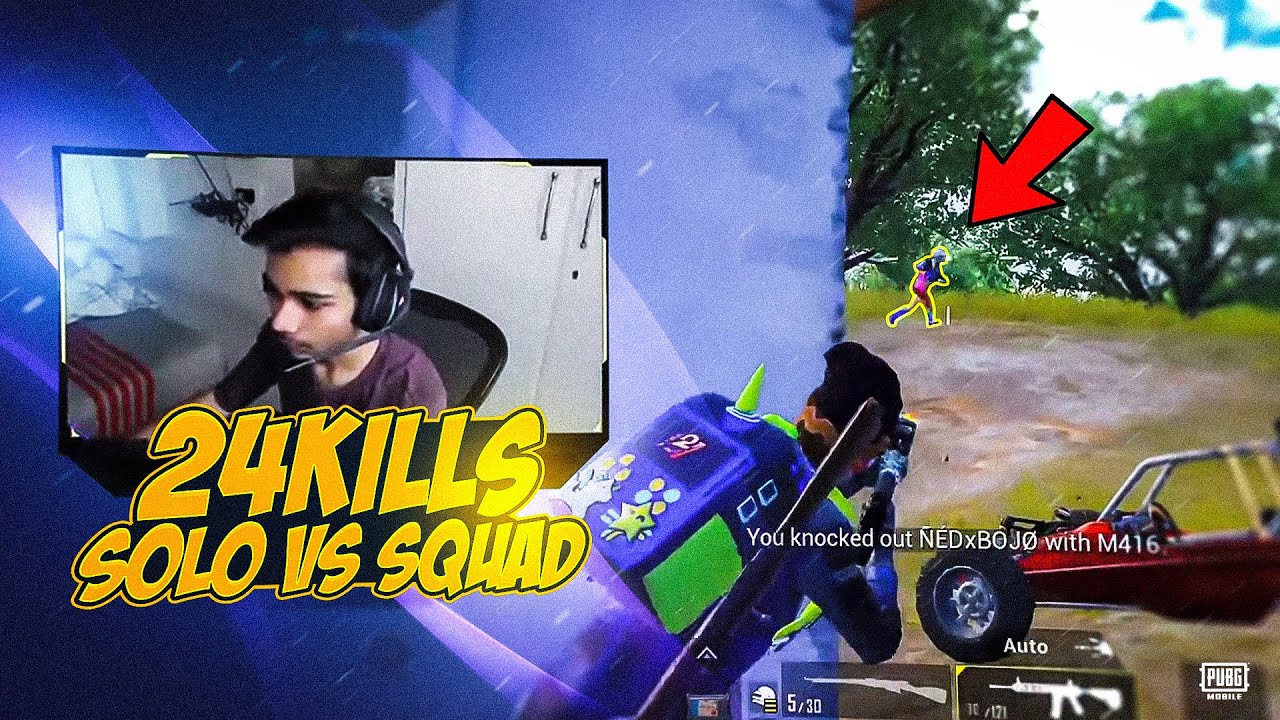 24 SOLO KILLS I PUBG MOBILE I【Bi】ShahMS I MSisLIVE