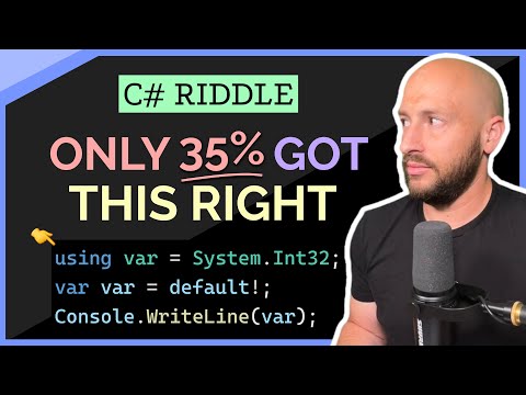 Why is everyone getting this riddle wrong? | How sharp is your C# | Riddle 1