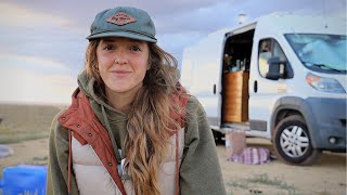 Life In A SIMPLE Van | akela got sick & i'm leaving