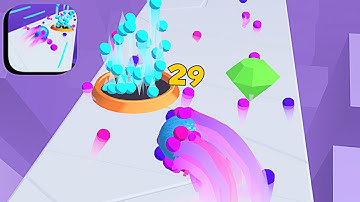 Stick & Roll ​- All Levels Gameplay Android,ios (Levels 1-4)