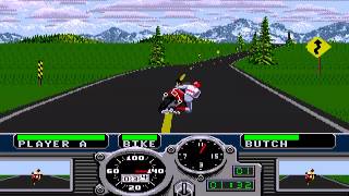 Road Rash - Sierra Nevada / Level 3 (Sega Genesis) - User video