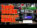 Tandy 1000HX: Upgrades and Games! #DOScember